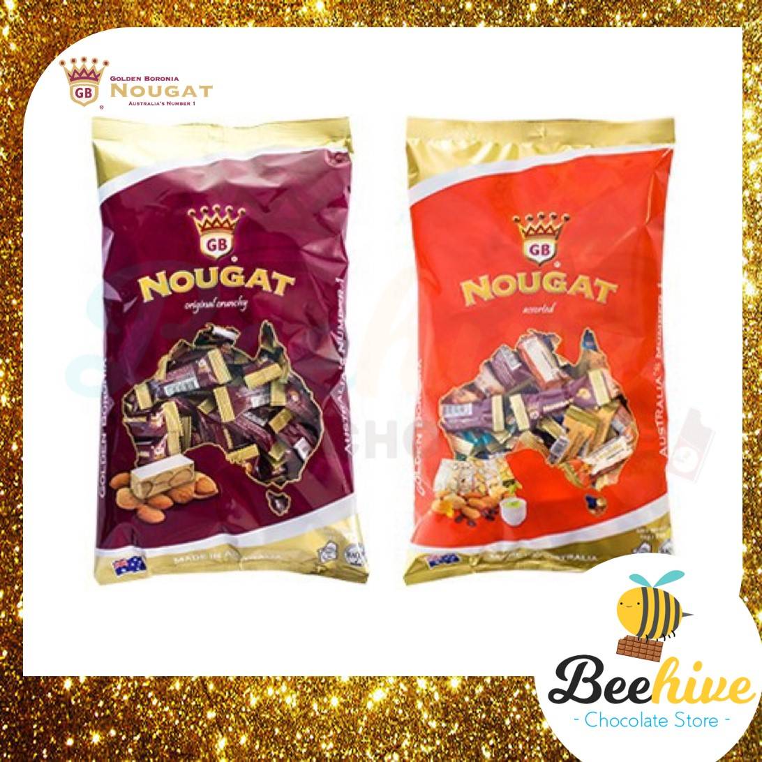 GB Nougat Original Crunchy / Assorted 1kg [Golden Boronia]